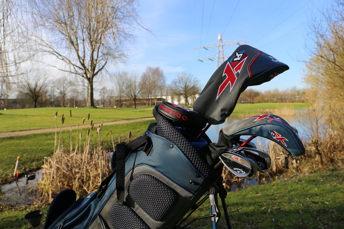 Callaway XR complete golfuitrusting op een golfbaan