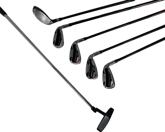 Black Diamond HS - 100 6 clubs beginners golfset tweedehands - Reswing