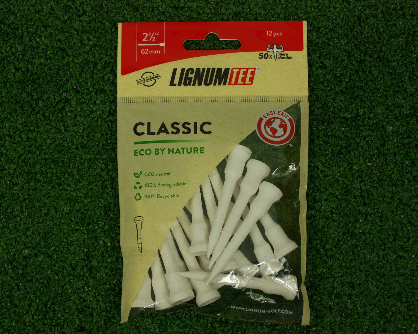 Lignum classic Golf tees 12pc - Reswing