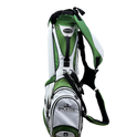 BACKTEE  5-vaks standbag wit/groen
